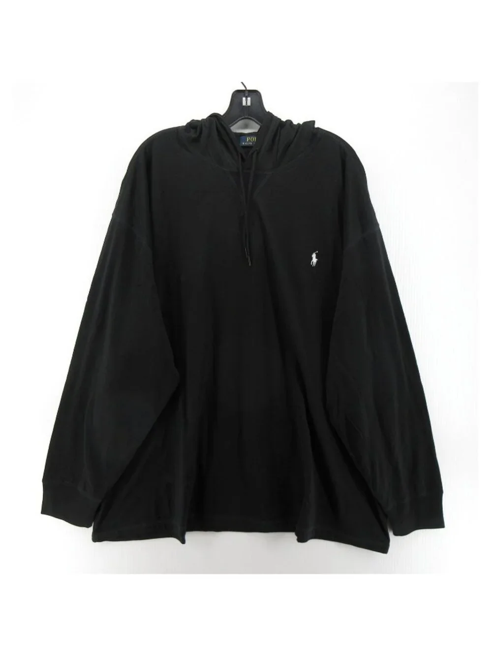 Polo Ralph Lauren Sweatshirt 2XB Hoodie White Pony Lightweight Classic